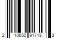 Barcode Image for UPC code 210650917133