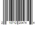 Barcode Image for UPC code 210712204744