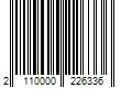 Barcode Image for UPC code 2110000226336