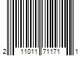 Barcode Image for UPC code 211011711711