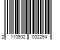 Barcode Image for UPC code 2110502002254