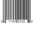 Barcode Image for UPC code 211100221220