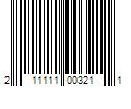 Barcode Image for UPC code 211111003211