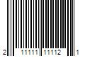 Barcode Image for UPC code 211111111121