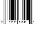 Barcode Image for UPC code 211111111411