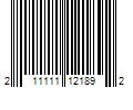 Barcode Image for UPC code 211111121892