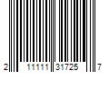 Barcode Image for UPC code 211111317257