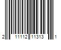 Barcode Image for UPC code 211112113131