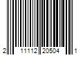 Barcode Image for UPC code 211112205041