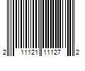 Barcode Image for UPC code 211121111272