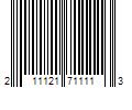 Barcode Image for UPC code 211121711113