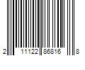 Barcode Image for UPC code 211122868168