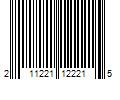 Barcode Image for UPC code 211221122215