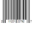 Barcode Image for UPC code 211221227927