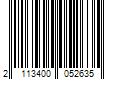 Barcode Image for UPC code 2113400052635