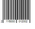 Barcode Image for UPC code 2115000012002