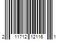 Barcode Image for UPC code 211712121161