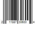 Barcode Image for UPC code 211887306004