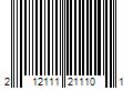 Barcode Image for UPC code 212111211101