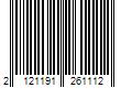 Barcode Image for UPC code 2121191261112