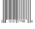 Barcode Image for UPC code 212121777666