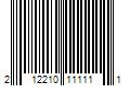 Barcode Image for UPC code 212210111111