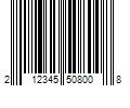 Barcode Image for UPC code 212345508008