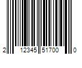 Barcode Image for UPC code 212345517000