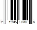 Barcode Image for UPC code 212345610008