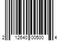 Barcode Image for UPC code 212640005004