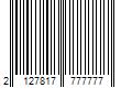 Barcode Image for UPC code 2127817777777