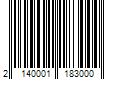 Barcode Image for UPC code 2140001183000