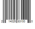 Barcode Image for UPC code 214025831000