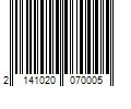 Barcode Image for UPC code 2141020070005