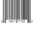 Barcode Image for UPC code 214211171200