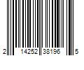 Barcode Image for UPC code 214252381965