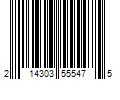 Barcode Image for UPC code 214303555475