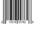 Barcode Image for UPC code 214316007626