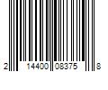 Barcode Image for UPC code 214400083758