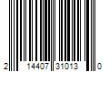 Barcode Image for UPC code 214407310130