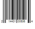 Barcode Image for UPC code 214431005064