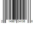 Barcode Image for UPC code 214567041066