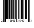 Barcode Image for UPC code 215565340403