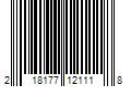 Barcode Image for UPC code 218177121118