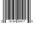 Barcode Image for UPC code 218184904179