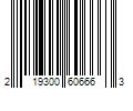 Barcode Image for UPC code 219300606663