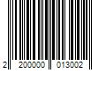 Barcode Image for UPC code 2200000013002