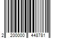 Barcode Image for UPC code 2200000448781