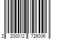 Barcode Image for UPC code 2200012726006