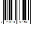 Barcode Image for UPC code 2200014381180